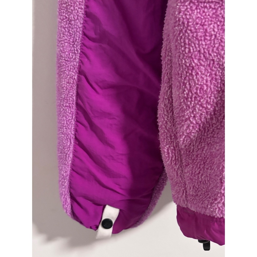 The North Face Denali Purple Sherpa Fleece Jacket Fall Gorpcore Granola L - Picture 10 of 10